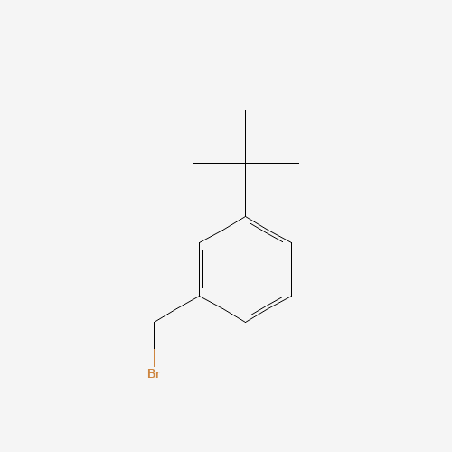 1-(bromomethyl)-3-tert-butylbenzene (CAS: 102405-32-3) - Chemical Structure and Molecular Formula 