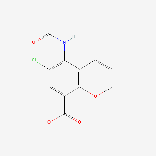 methyl 5-acetamido-6-chloro-2H-chromene-8-carboxylate (CAS: 132976-75-1) - Related Chemical Product