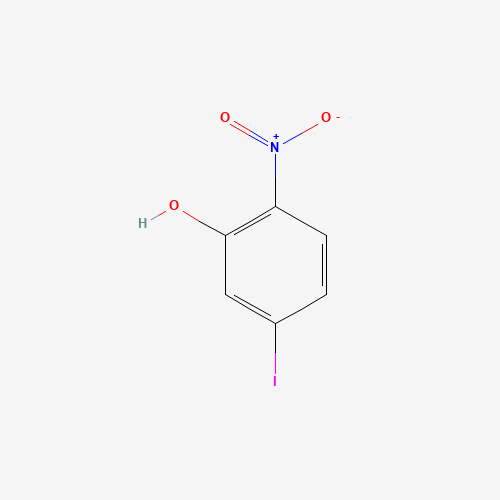5-iodo-2-nitrophenol (CAS: 27783-55-7) - Chemical Structure and Molecular Formula 