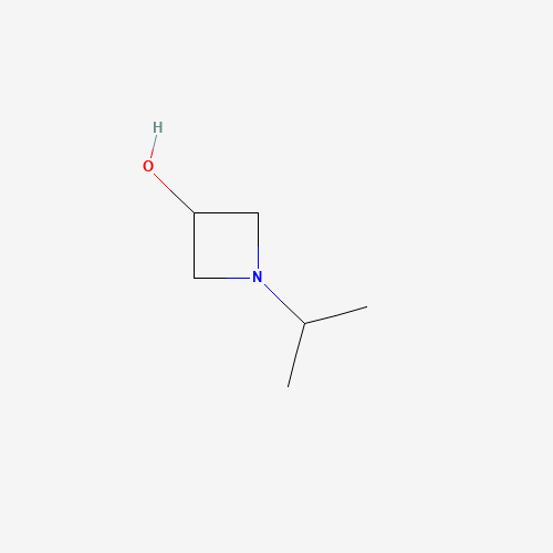 1-propan-2-ylazetidin-3-ol (CAS: 13156-06-4) - Chemical Structure and Molecular Formula 