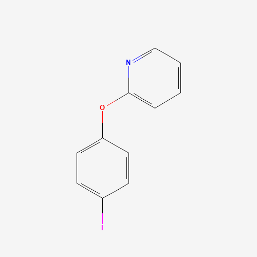 2-(4-iodophenoxy)pyridine (CAS: 1179987-23-5) - Chemical Structure and Molecular Formula 