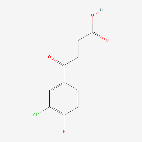 4-(3-chloro-4-fluorophenyl)-4-oxobutanoic acid (CAS: 62903-16-6) - Related Chemical Product