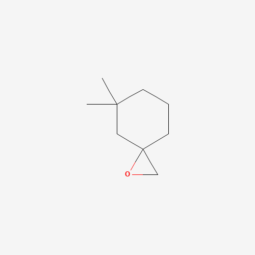 5,5-dimethyl-1-oxaspiro[2.5]octane (CAS: 1340216-93-4) - Chemical Structure and Molecular Formula 