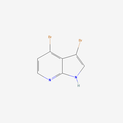 3,4-dibromo-1H-pyrrolo[2,3-b]pyridine (CAS: 1000340-33-9) - Related Chemical Product