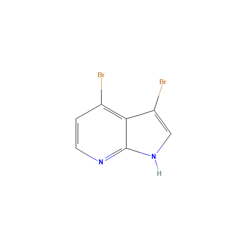 3,4-dibromo-1H-pyrrolo[2,3-b]pyridine (CAS: 1000340-33-9) - Related Chemical Product