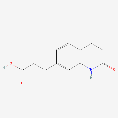 3-(2-oxo-3,4-dihydro-1H-quinolin-7-yl)propanoic acid (CAS: 16076-06-5) - Related Chemical Product