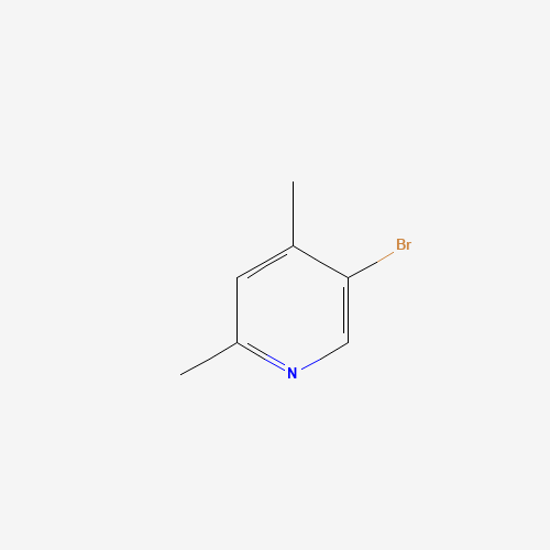 5-bromo-2,4-dimethylpyridine (CAS: 27063-92-9) - Chemical Structure and Molecular Formula 