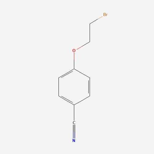 4-(2-bromoethoxy)benzonitrile (CAS: 37142-39-5) - Chemical Structure and Molecular Formula 