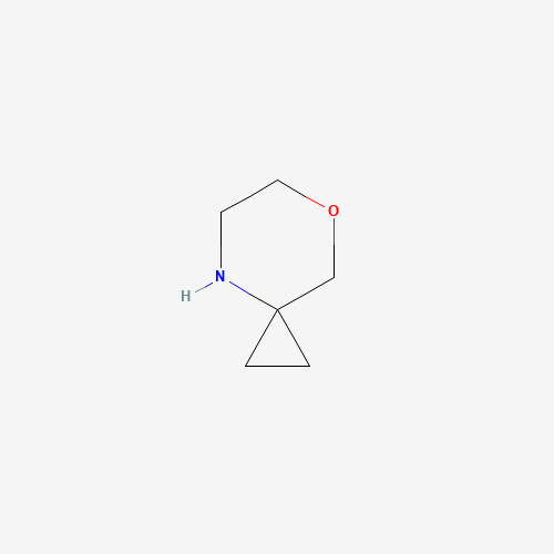 7-oxa-4-azaspiro[2.5]octane (CAS: 126616-59-9) - Chemical Structure and Molecular Formula 