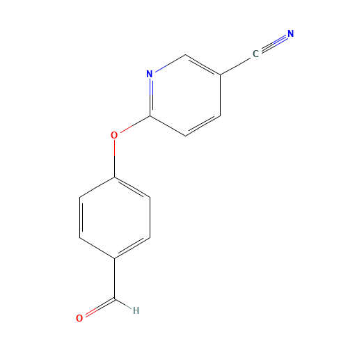 6-(4-formylphenoxy)pyridine-3-carbonitrile (CAS: 676501-68-1) - Related Chemical Product