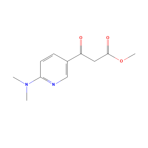 methyl 3-[6-(dimethylamino)pyridin-3-yl]-3-oxopropanoate (CAS: 1572399-09-7) - Related Chemical Product