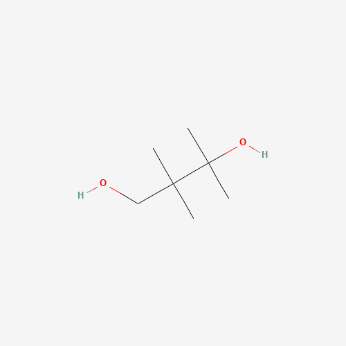 2,2,3-trimethylbutane-1,3-diol (CAS: 16343-75-2) - Chemical Structure and Molecular Formula 