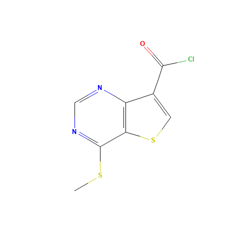 4-methylsulfanylthieno[3,2-d]pyrimidine-7-carbonyl chloride (CAS: 1527518-29-1) - Related Chemical Product