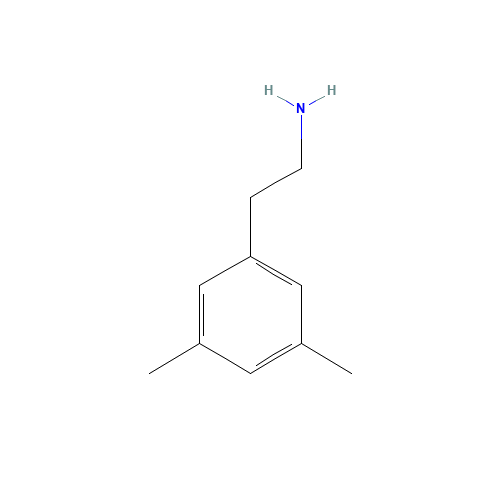 2-(3,5-dimethylphenyl)ethanamine (CAS: 76935-61-0) - Chemical Structure and Molecular Formula 