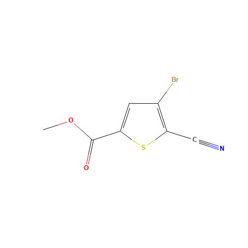 methyl 4-bromo-5-cyanothiophene-2-carboxylate (CAS: 648412-60-6) - Related Chemical Product