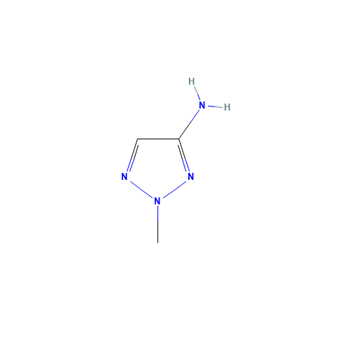 2-methyltriazol-4-amine (CAS: 936940-63-5) - Chemical Structure and Molecular Formula 