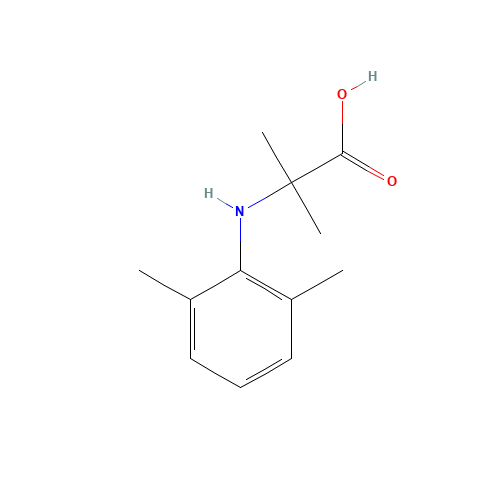 2-(2,6-dimethylanilino)-2-methylpropanoic acid (CAS: 677798-18-4) - Related Chemical Product