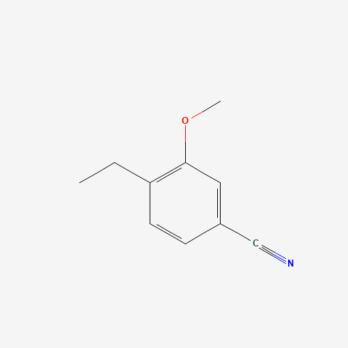 4-ethyl-3-methoxybenzonitrile (CAS: 1112851-55-4) - Chemical Structure and Molecular Formula 
