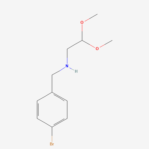 N-[(4-bromophenyl)methyl]-2,2-dimethoxyethanamine (CAS: 1036378-89-8) - Related Chemical Product