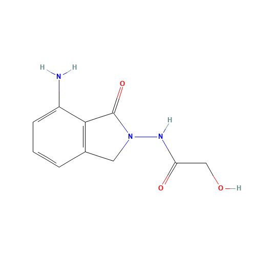 N-(4-amino-3-oxo-1H-isoindol-2-yl)-2-hydroxyacetamide (CAS: 878154-23-5) - Related Chemical Product