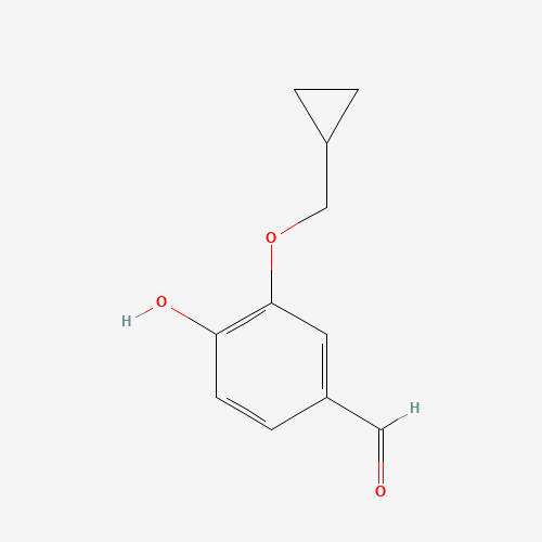 3-(cyclopropylmethoxy)-4-hydroxybenzaldehyde (CAS: 25934-52-5) - Related Chemical Product