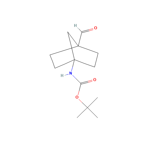 tert-butyl N-(1-formyl-4-bicyclo[2.2.1]heptanyl)carbamate (CAS: 1417551-44-0) - Related Chemical Product