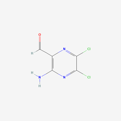 3-amino-5,6-dichloropyrazine-2-carbaldehyde (CAS: 89167-48-6) - Related Chemical Product
