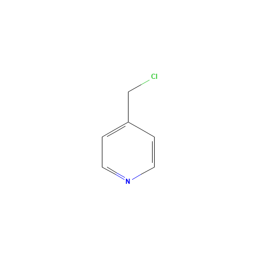 4-(chloromethyl)pyridine (CAS: 10445-91-7) - Chemical Structure and Molecular Formula 