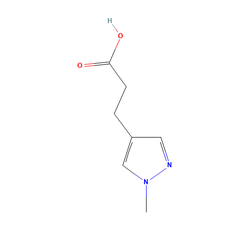 3-(1-methylpyrazol-4-yl)propanoic acid (CAS: 796845-56-2) - Related Chemical Product