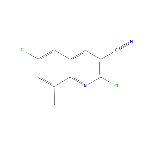 2,6-dichloro-8-methylquinoline-3-carbonitrile (CAS: 948291-60-9) - Related Chemical Product