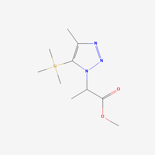 methyl 2-(4-methyl-5-trimethylsilyltriazol-1-yl)propanoate (CAS: 1190392-98-3) - Related Chemical Product