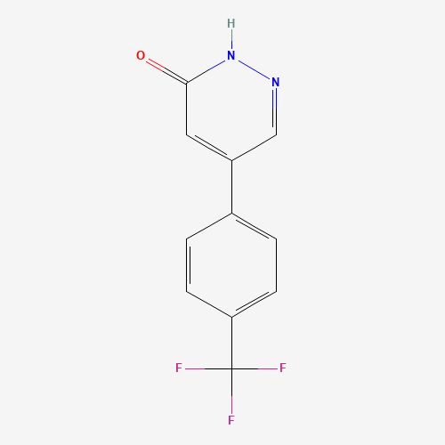 4-[4-(trifluoromethyl)phenyl]-1H-pyridazin-6-one (CAS: 697739-27-8) - Related Chemical Product