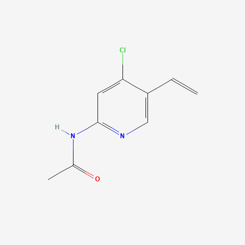N-(4-chloro-5-ethenylpyridin-2-yl)acetamide (CAS: 1454913-82-6) - Related Chemical Product
