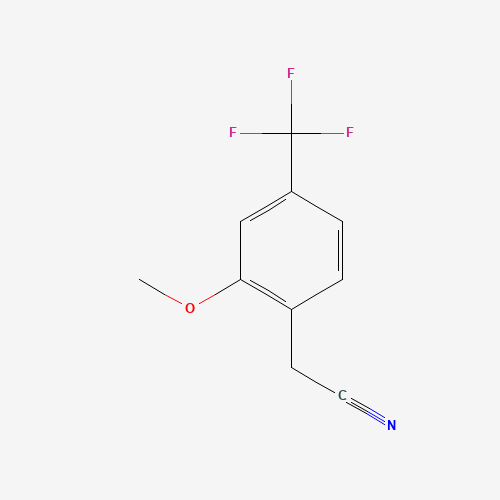 2-[2-methoxy-4-(trifluoromethyl)phenyl]acetonitrile (CAS: 1017779-20-2) - Related Chemical Product