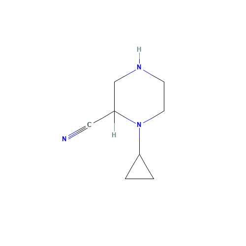 1-cyclopropylpiperazine-2-carbonitrile (CAS: 1311569-64-8) - Related Chemical Product