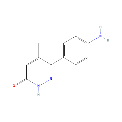 3-(4-aminophenyl)-4-methyl-1H-pyridazin-6-one (CAS: 52240-11-6) - Related Chemical Product