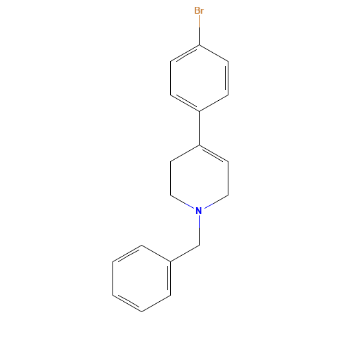 1-benzyl-4-(4-bromophenyl)-3,6-dihydro-2H-pyridine (CAS: 188863-87-8) - Related Chemical Product