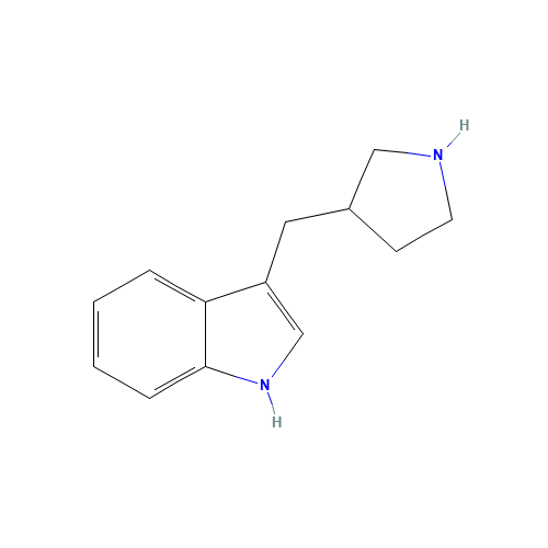 3-(pyrrolidin-3-ylmethyl)-1H-indole (CAS: 1228601-27-1) - Related Chemical Product