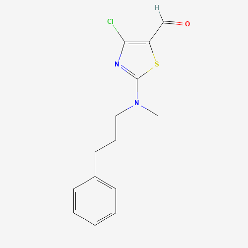 4-chloro-2-[methyl(3-phenylpropyl)amino]-1,3-thiazole-5-carbaldehyde (CAS: 914348-68-8) - Related Chemical Product
