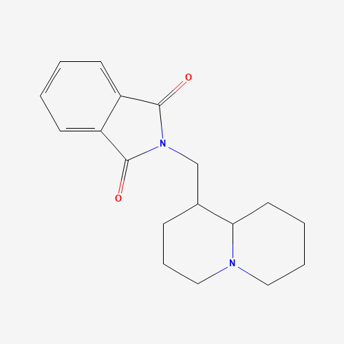 2-(2,3,4,6,7,8,9,9a-octahydro-1H-quinolizin-1-ylmethyl)isoindole-1,3-dione (CAS: 99812-93-8) - Related Chemical Product
