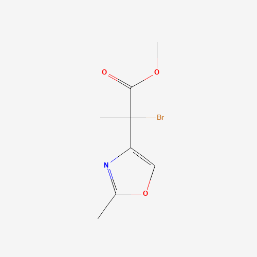 methyl 2-bromo-2-(2-methyl-1,3-oxazol-4-yl)propanoate (CAS: 1350855-57-0) - Related Chemical Product