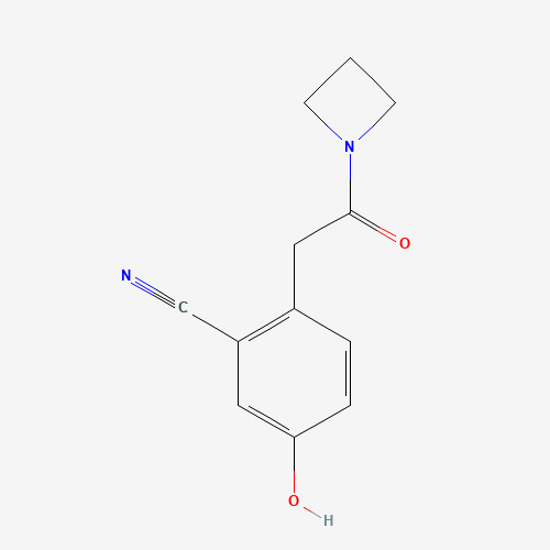 2-[2-(azetidin-1-yl)-2-oxoethyl]-5-hydroxybenzonitrile (CAS: 1402554-85-1) - Related Chemical Product