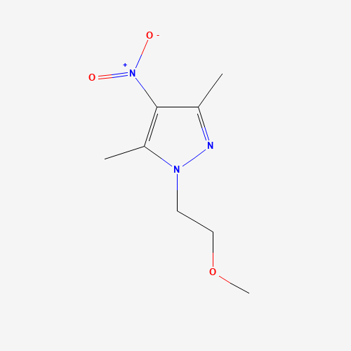 1-(2-methoxyethyl)-3,5-dimethyl-4-nitropyrazole (CAS: 1257553-59-5) - Related Chemical Product