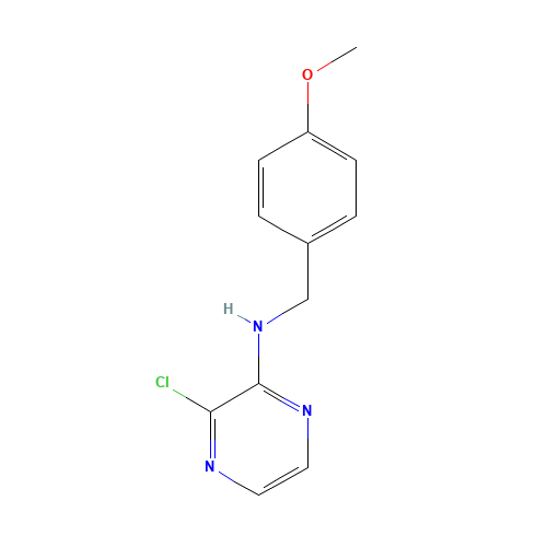 3-chloro-N-[(4-methoxyphenyl)methyl]pyrazin-2-amine (CAS: 512803-49-5) - Related Chemical Product