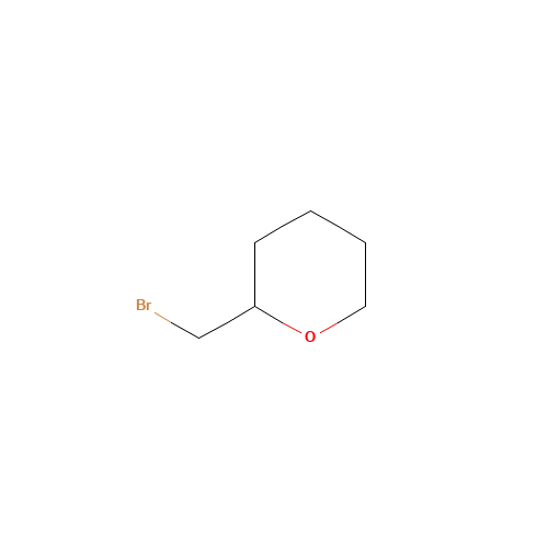 2-(bromomethyl)oxane (CAS: 34723-82-5) - Chemical Structure and Molecular Formula 