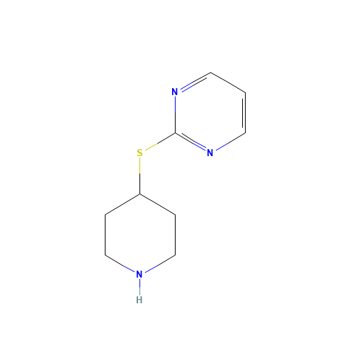 2-piperidin-4-ylsulfanylpyrimidine (CAS: 1177485-48-1) - Related Chemical Product