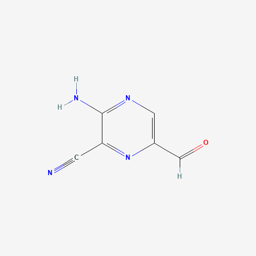 3-amino-6-formylpyrazine-2-carbonitrile (CAS: 64440-74-0) - Related Chemical Product