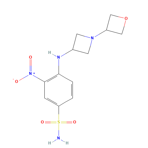 3-nitro-4-[[1-(oxetan-3-yl)azetidin-3-yl]amino]benzenesulfonamide (CAS: 1257048-80-8) - Related Chemical Product