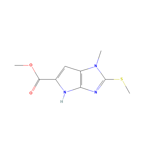 methyl 1-methyl-2-methylsulfanyl-2H-pyrrolo[2,3-d]imidazole-5-carboxylate (CAS: 1092351-78-4) - Related Chemical Product