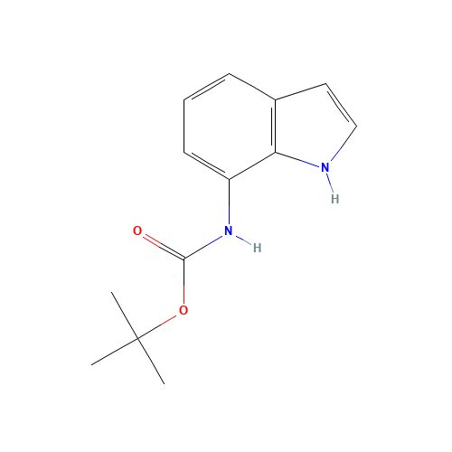 tert-butyl N-(1H-indol-7-yl)carbamate (CAS: 886365-44-2) - Related Chemical Product